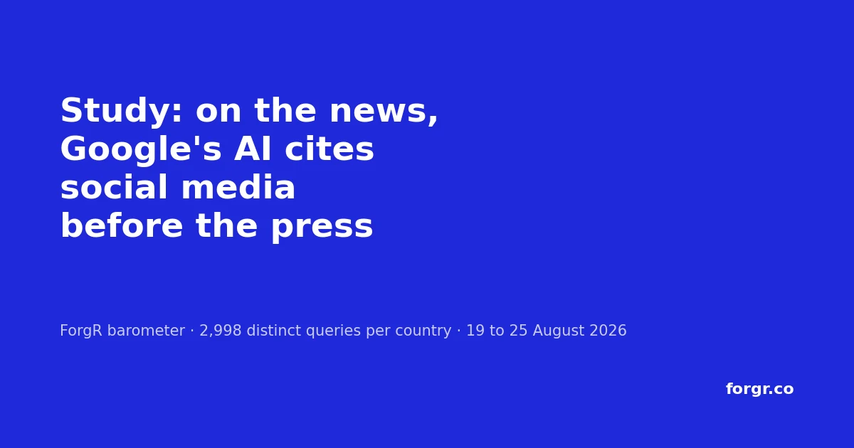 The BBC is the British press in Google AI Overviews